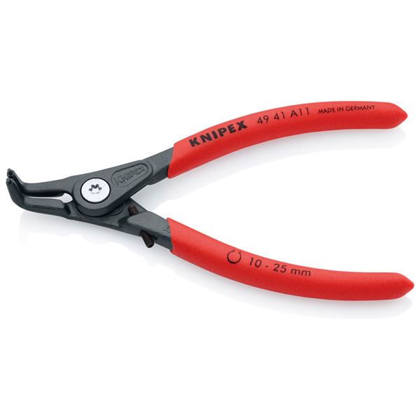 KNIPEX クニペックス 4941-A11 軸用 委しい スナップリングプライヤー 曲 ストッハ 物の具 物の具 DIY やり方物の具 御先棒 ペンチ