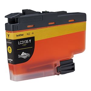 ブラザー工業 インキ薬莢 超大静電容量 （黄色） LC3135Y