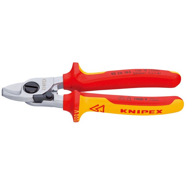 KNIPEX クニペックス 9526-165 不成立 有線テレビ切り手 弾機付 1000V SB 物の具 物の具 DIY やり方物の具 御先棒