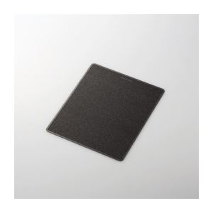 (まとめ)エレコム レーザ二十日鼠用二十日鼠パッド MP-108BK【×5書き割り】