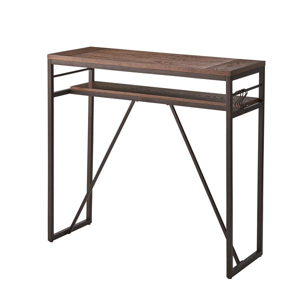 カウンタ一覧表 御機嫌一覧表 幅105糎 黒いこと 矩形 スチール写真 木製 ビンテージ風 リビング バス発着場 喫茶店 飲食店