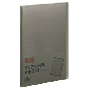 （まとめ） TANOSEE せつ然たる整理保存用具 A4タテ 10隠し 背幅8粍 薄墨色 1冊 【×50書き割り】