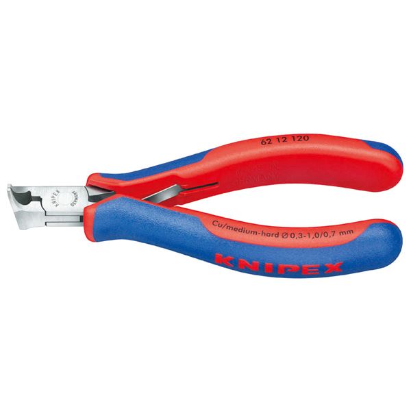 KNIPEX クニペックス 6212-120 電子工学 斜ニッパー 物の具 物の具 DIY やり方物の具 御先棒 ニッパー