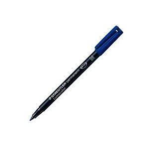 (御勤め用100書き割り) ステッドラー ルモカラー 317-3 油性細書 青