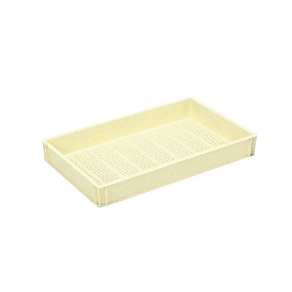 【10個仕掛ける】 御盆・めん入れもの/食料雑貨類用入れもの 【10L 象牙色】 MK-11【代引不可】