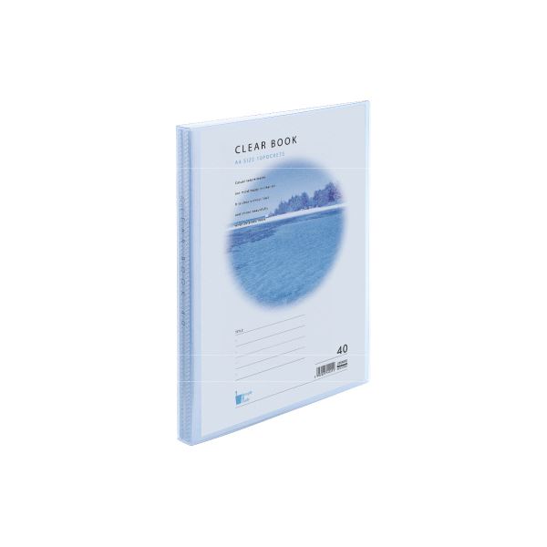 (御勤め用書き割り) A4せつ然たる読みもの お水色つや 40P CBE3033B 青碧【×10書き割り】