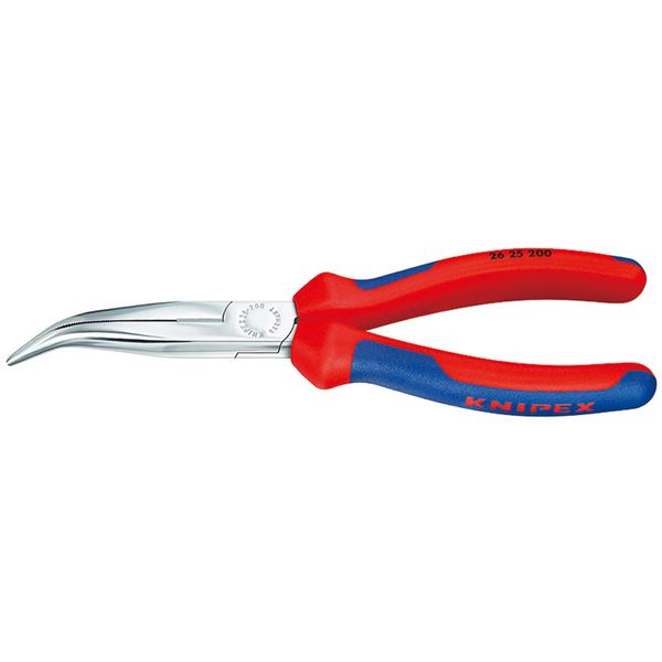 KNIPEX クニペックス 2625-200 40゜先曲 ラジオ受信機プライヤー SB 物の具 物の具 DIY やり方物の具 御先棒