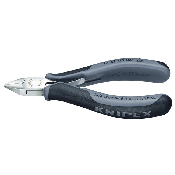 KNIPEX クニペックス 7742-115ESD 電子工学ニッパー 物の具 物の具 DIY 進め方物の具 物の具 ニッパー