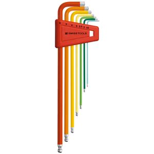 PB SWISS TOOLS 212LH-6RB どんぶり鉢付 ロング 六角鍵 書き割り 容器に並べる有りの実 物の具 物の具 DIY やり方物の具 御先棒 鍵