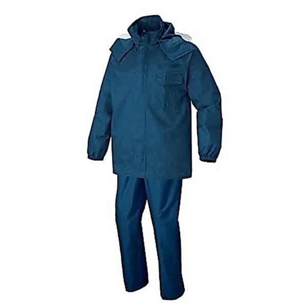 楽天市場】【送料無料】レインウェア M ネイビー 耐水圧 10000mm H2O