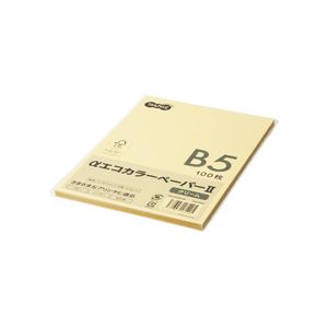 (まとめ) TANOSEE αエコ色つや調査報告II B5 皮膚軟化剤 少枚数容器に並べる 1冊（100枚）  【×30書き割り】