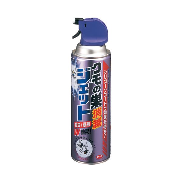 （まとめ） アース製薬 クモの巣消滅ジェット 450ml【&times;10セット】｜ワールドデポ