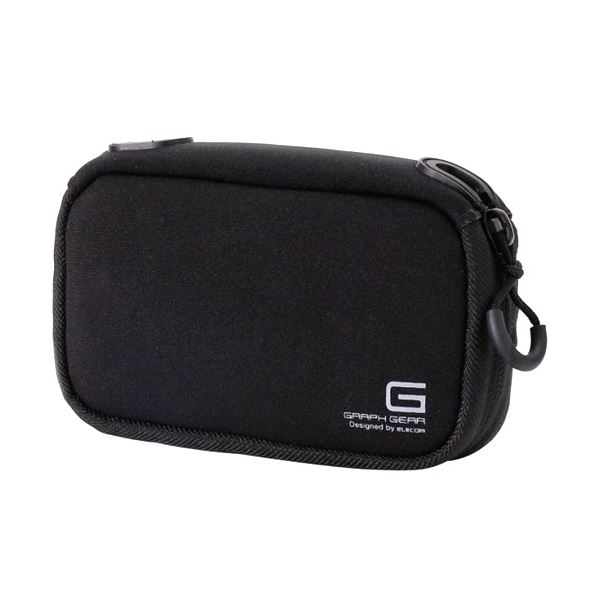 （まとめ）エレコム デジタルカメラケースGRAPH GEAR ソフトタイプ ブラック DGB-062BK 1個【×3セット】 5,686円