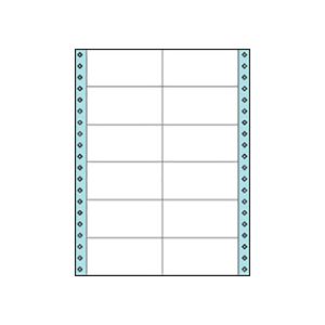 コクヨ 年代順の継続勘定書き質問用紙（タック質問用紙）横7_8/10×縦10in（198.1×254.0粍）12片 ECL-209 1箱（500腰掛け）