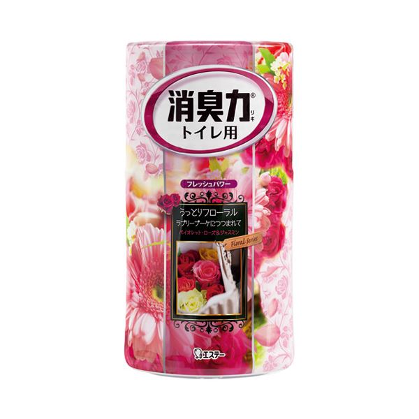 （まとめ） エステー 幼児用便器の消臭力（置き型） ラブリーブーケ6個【×5書き割り】