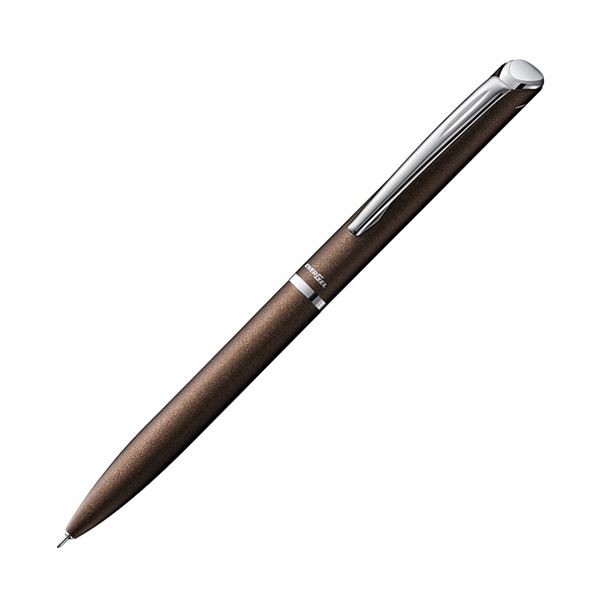 (まとめ) ぺんてる ゲルインキボールペンエナージェル フィログラフィ 0.5mm 黒 （軸色：ブラウン） BLN2005E 1本 【×10セット】 15,064円