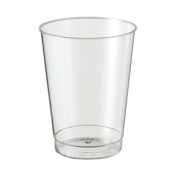 (まとめ) アートナップ ハードクリアカップ 240ml（8オンス） TS-01 1パック（25個） 【×10セット】