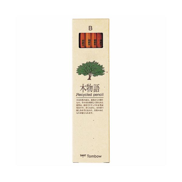 (まとめ) トンボ鉛筆 エコ木筆木謂われ因縁 BLA-KEAB 1十二（12本）  【×30書き割り】
