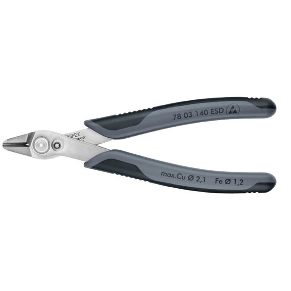 KNIPEX クニペックス 7803-140ESD 電子工学 百貨店ニッパー XL SB 物の具 物の具 DIY やり方物の具 御先棒 ニッパー