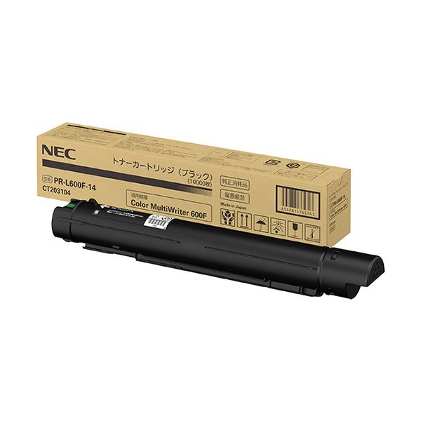 NEC トナーカートリッジ 黒いことPR-L600F-14 1個