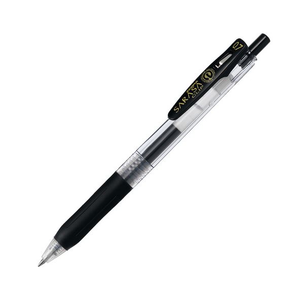 (まとめ) ゼブラ ゲルインクボールペン サラサゼムクリップ 0.7粍 黒 JJB15-BK 1本  【×100書き割り】
