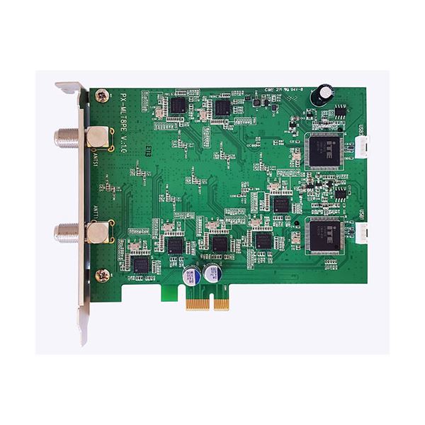 PLEX PCI-Ex+ 内部的USB 端子繋ぎ合わせる 地上デジタル・BS・CS マルチテレビチューナー PX-MLT8PE
