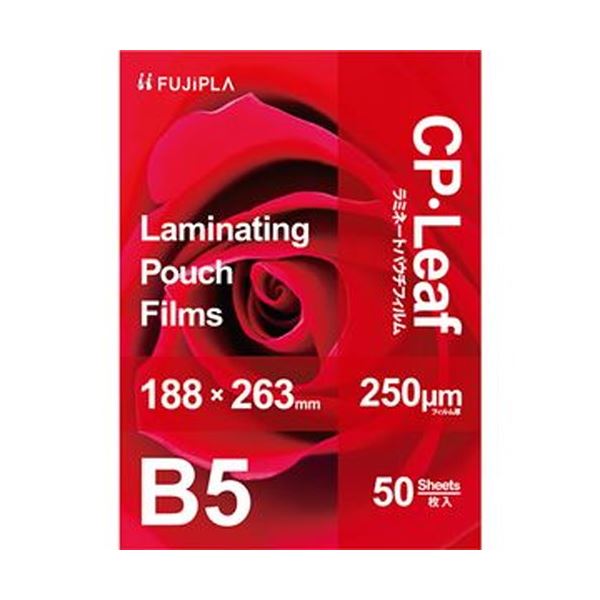 （まとめ）ヒサゴ フジプラ ラミネートフィルムCP岩礁 B5 250μ CP2518826Y 1容器に並べる（50枚）【×5書き割り】