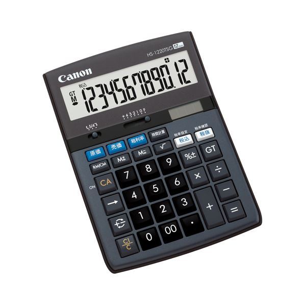 (まとめ) キヤノン Canon 千万ユニットつづき物 HS-1220TSG 12桁 卓上印字機 5576B001 1台  【×5書き割り】