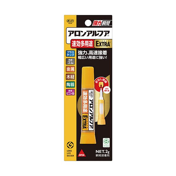 (まとめ) コニシ アロンアルフア EXTRA速効多用途 2g #04613 1個 【×30セット】