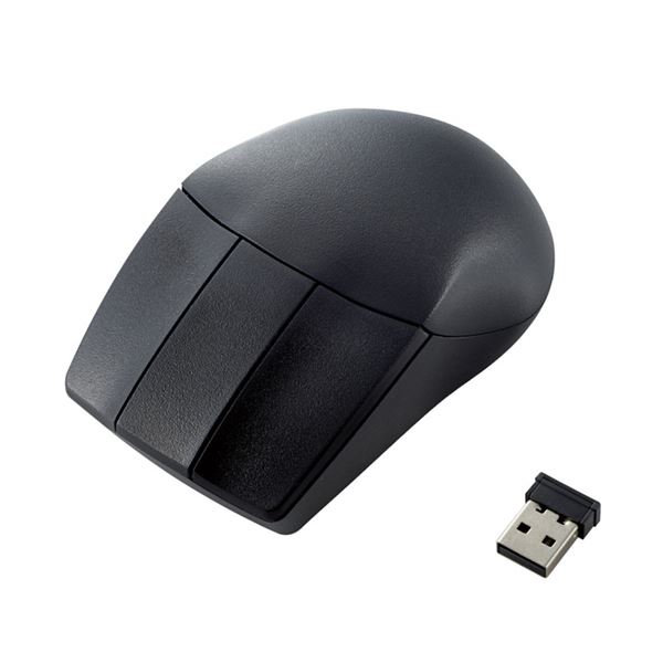 （まとめ）エレコム 3DCAD用無線電話3名取り草二十日鼠 黒いこと M-CAD01DBBK 1個【×2書き割り】