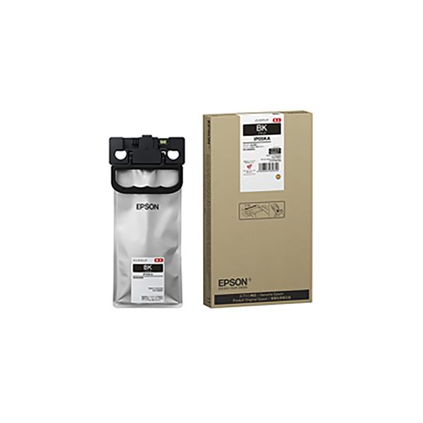 （まとめ）【純然たる品】 EPSON IP05KA インキ容器に並べる 黒いこと【×3書き割り】