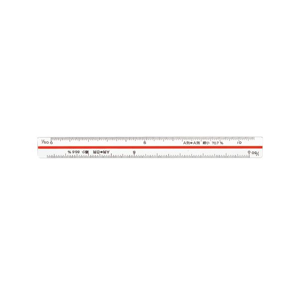 (まとめ) 百獣の王事務器 ３角形縮尺規模150粍 No.517 1個 【×10書き割り】