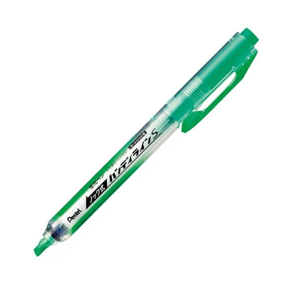 (まとめ) ぺんてる 螢光書き込み 撃ち当てる式ハンデ伝達ルートS ライトグリーン SXNS15-K 1本  【×100書き割り】