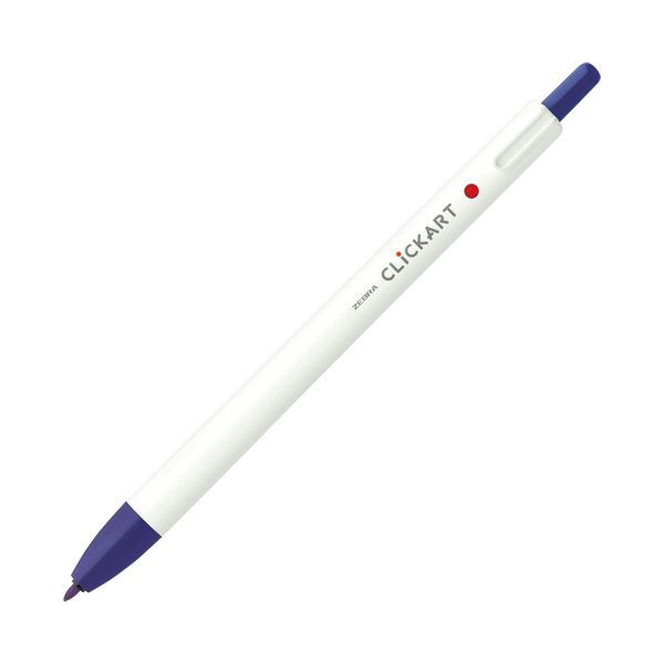 （まとめ）ゼブラ 殴りつける式水溶性色合い書きもの クリッカート 紫 WYSS22-PU 1本 【×100書き割り】