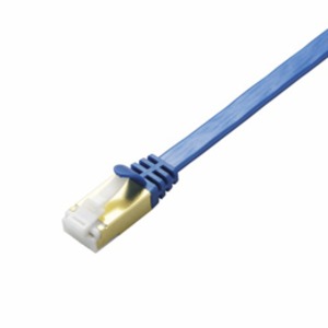 5個セット エレコム ツメ折れ防止フラットLANケーブル(Cat7準拠 LD-TWSFT BM10X5