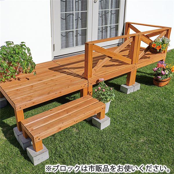 送料無料 ウッドデッキ 6点セット レギュラータイプ ライトブラウン デッキ幅90cm 木製 杉材 組立品 ガーデニング用品 Mergertraininginstitute Com 送料無料 ウッドデッキ 6点セット レギュラータイプ ライトブラウン デッキ幅90cm 木製 杉材 組立品 ガーデニング用品 Mergertraininginstitute Com