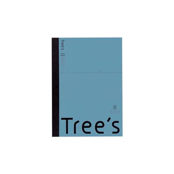 （まとめ）キョクトウ・アソシエイツ Trees A4 B罫 40枚 青碧薄墨色【×20書き割り】