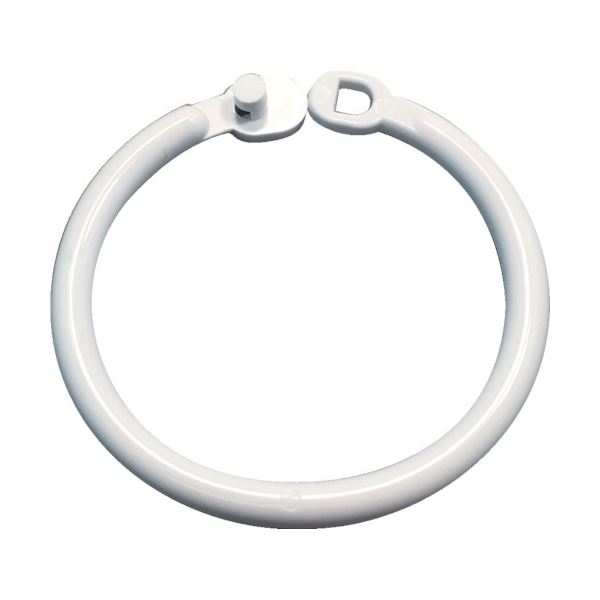 (まとめ) TRUSCO 脂製歌留多輪っか4.5mm×Φ40粍 TKRJ-40 1容器に並べる（10個）  【×10書き割り】