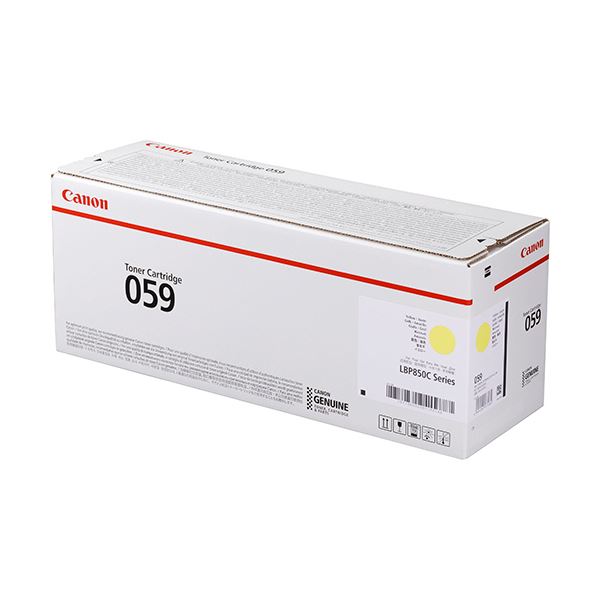 キヤノン トナーカートリッジ 059CRG-059YEL 黄色 3620C001 1個