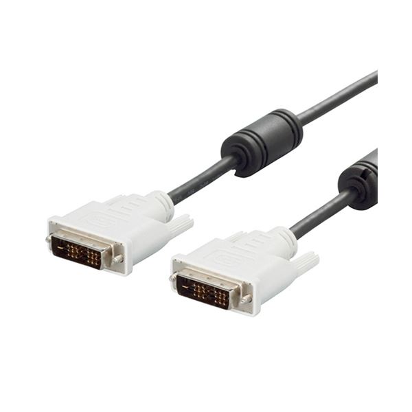 (まとめ) 緩衝装置置き目 見せびらかす有線テレビ シングル繋がり相応う DVI-D24pin雄 2.0m BSDCDS20 1本  【×5書き割り】