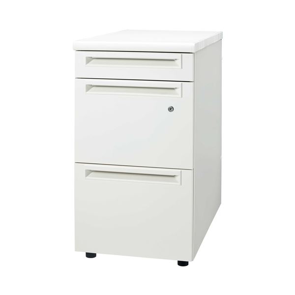 つけ加える 脇机3段 UJ-047A-A3 WS/W4 抽き出しA