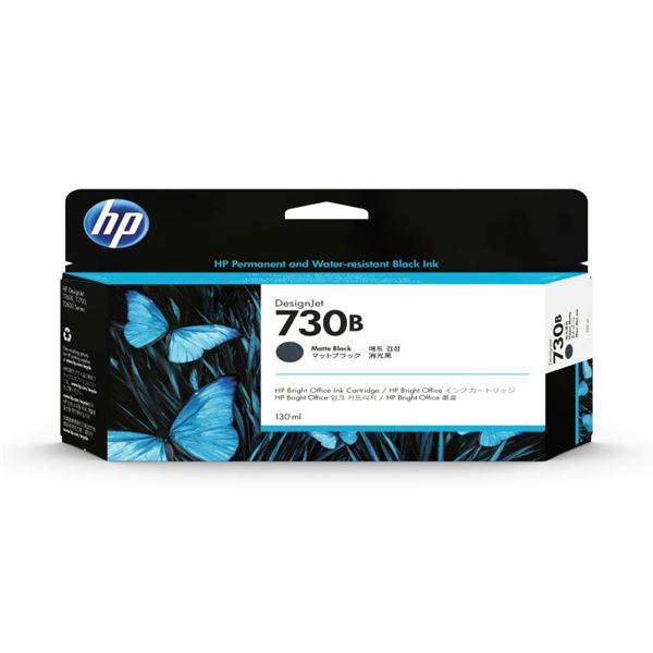 HP（Inc.） HP730B インキ薬莢 引っ敷き黒いこと 130ml 3ED45A