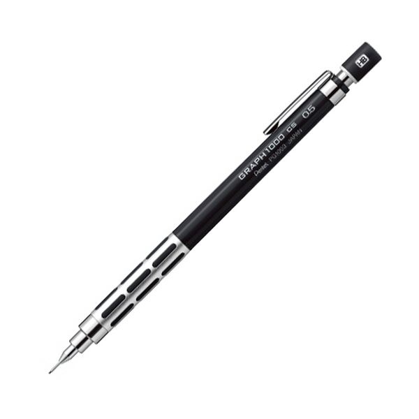 (まとめ) ぺんてる グラフ記録1000CS 0.5粍(軸色:黒いこと) PG1005CS-A 1本 【×10書き割り】