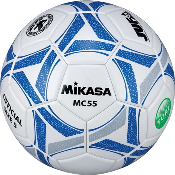 出産祝い ホワイト ブルー スポーツ アウトドア Mc55wbl ワールドデポ Mikasa ミカサ サッカーボール 5号検定球 Mikasa ミカサ サッカーボール Mc55wbl その他