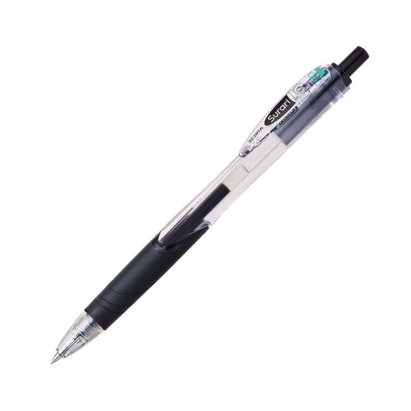 (まとめ) ゼブラ 油性ボールペン スラリ 0.5粍 黒 BNS11-BK 1本  【×100書き割り】
