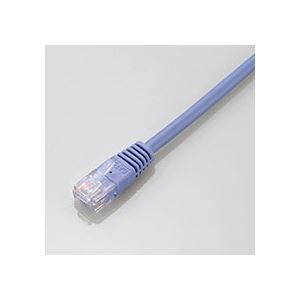 （まとめ）エレコム ローカルエリアネットワーク有線テレビ CAT5E標準尺度青色 50m LD-CTN/BU50 1本【×2仕掛ける】