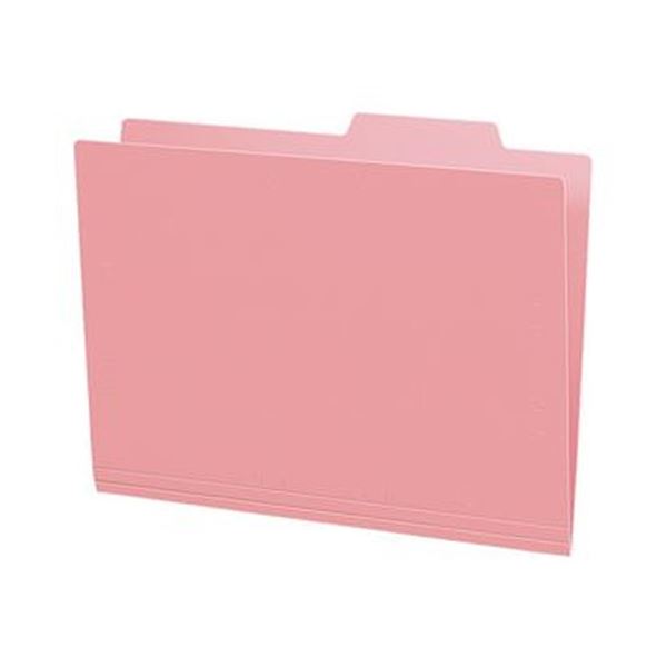 （まとめ）コクヨ 個別フォルダ（色合い・PP製）A4 サクラ色 A4-IFH-P 1容器に並べる（5冊）【×20仕掛ける】 ファイル・バインダー-文房具・事務用品-その他