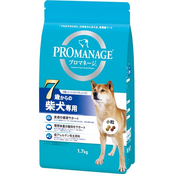 待望 〔まとめ〕 ドッグフード ペットフード プロマネージ 7歳からの柴犬専用 1.7kg 6セット ドックフード ペット用品 fucoa.cl