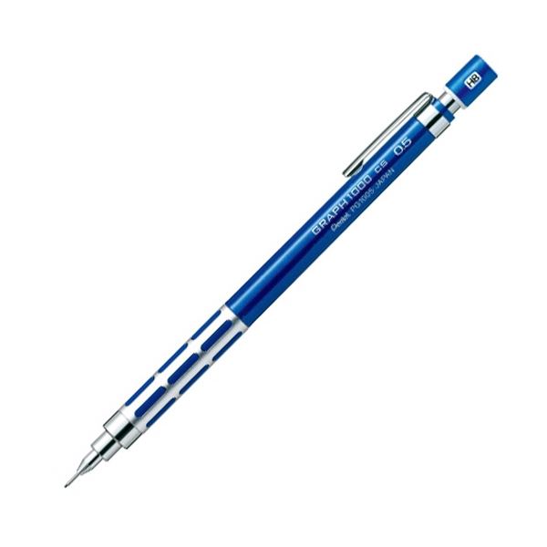 ぺんてる グラフ記録1000CS 軸色メタリックブルー PG1005CS-C 1本 【×10書き割り】