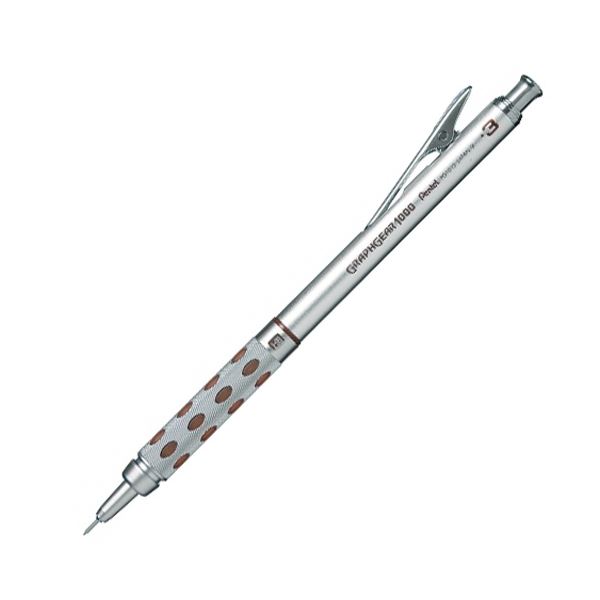 （まとめ）ぺんてる 機械製図用シャープペンシルグラフギア1000 0.3粍 PG1013 1本【×5書き割り】
